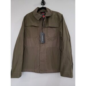 NEW Gloverall Fred Jacket Army Green Men's‎ Medium Utility Bomber Ripstop Chore